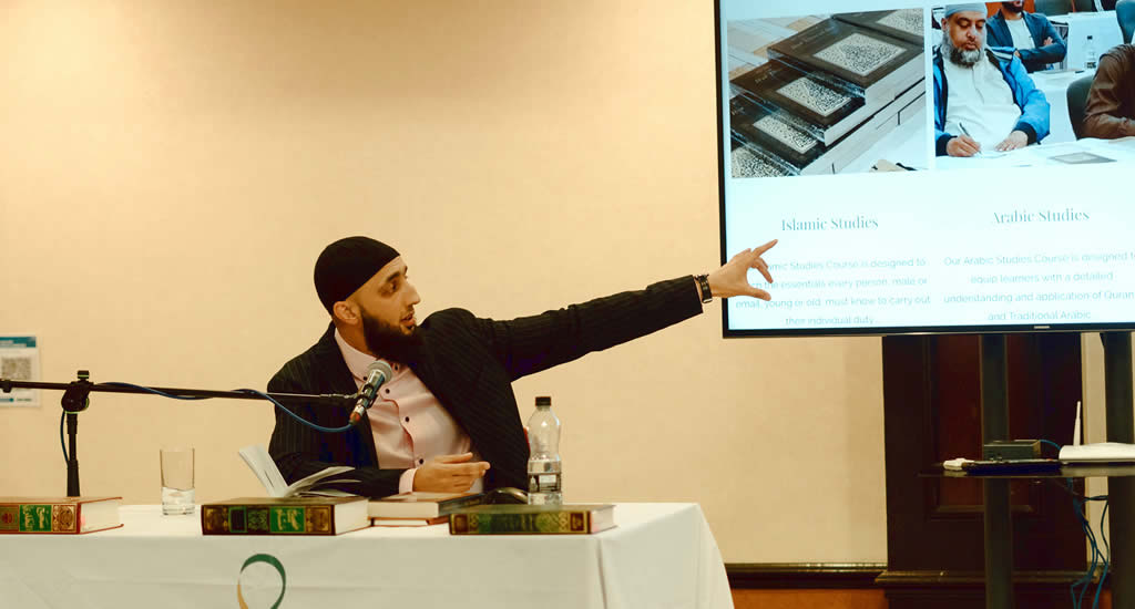 Arabic studies being explained